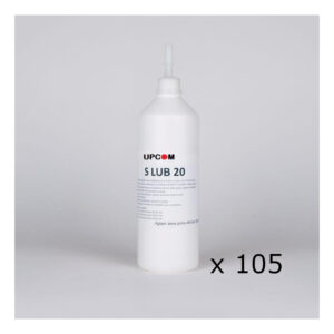 Upcom, S LUB 20, Lubrifiant à base d'eau pour réduire la friction lors de l'installation de fibres optiques (105 pcs)
