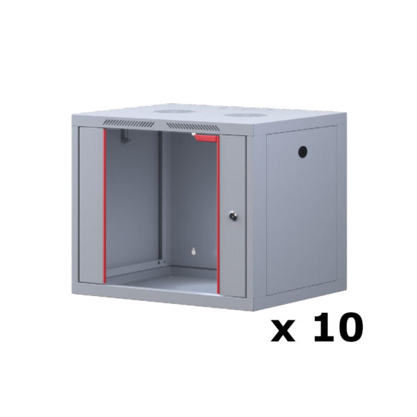 Upcom ALPINELINE 19" настенный шкаф, 553x450, 10 шт.