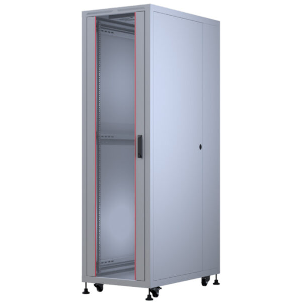 UPCOM, Oxoline 19" vrijstaande kast, grijs, indoor server rack, 600x1000
