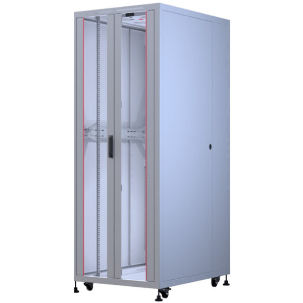Upcom, armario autoportante Oxoline de 19", gris, rack para servidores de interior, 800x1000