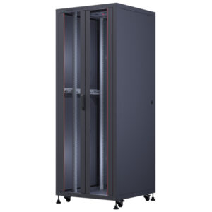 Upcom, Oxoline 19" Free Standing Cabinet, black, indoor server rack, 800x800