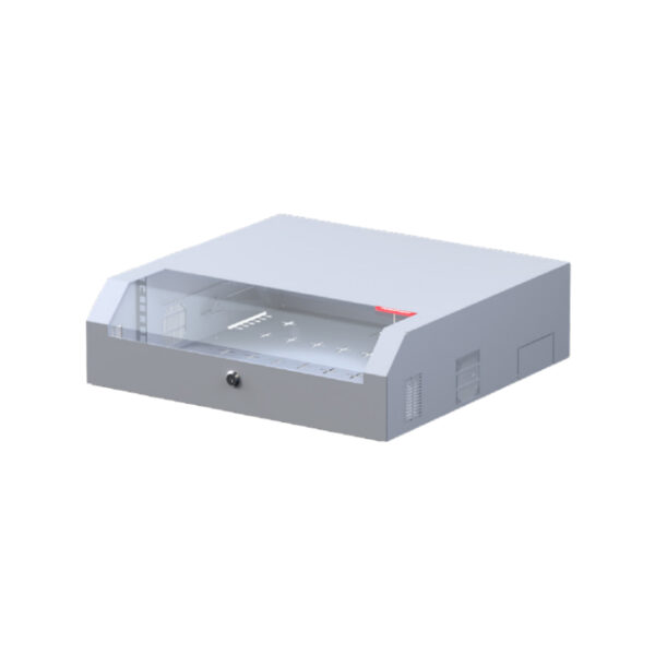 Upcom Slimrack 19'', Wandhängeschrank, grau