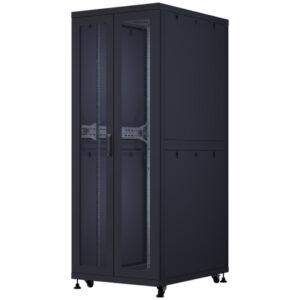 Upcom, Armário para servidor 19" Armário de pé livre, preto, rack para servidor interior, 800x1000