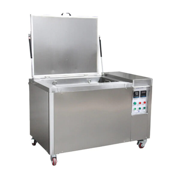 Flowconcept ultrasone reiniger met hoge frequentie 206 liter, ultrasoon vermogen van 1,5 kW.