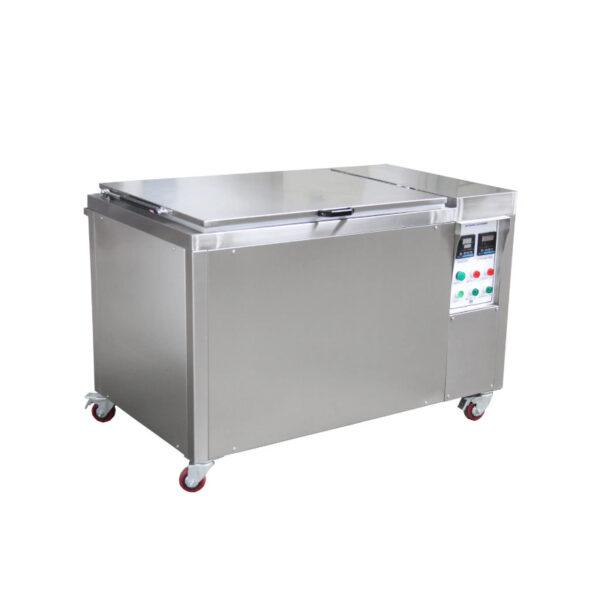 Flowconcept ultrasone reiniger met hoge frequentie 308 liter, ultrasoon vermogen van 1,8 kW.