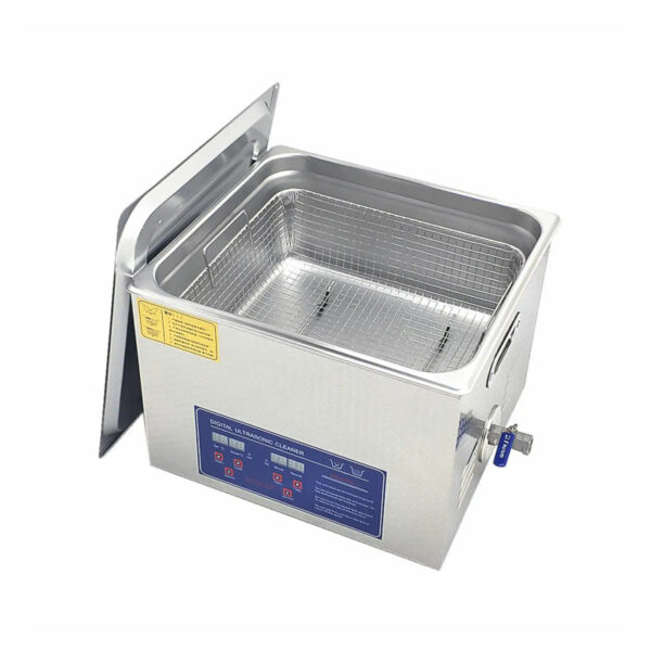 Flowconcept digitale hoogfrequente ultrasone reiniger 15 liter, 360w.