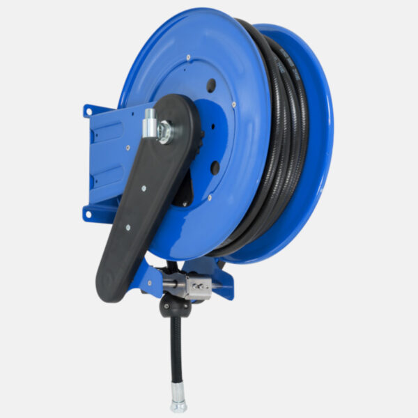 Ompi Hose reel for water, air and oil, 1/2 inch rubber hose