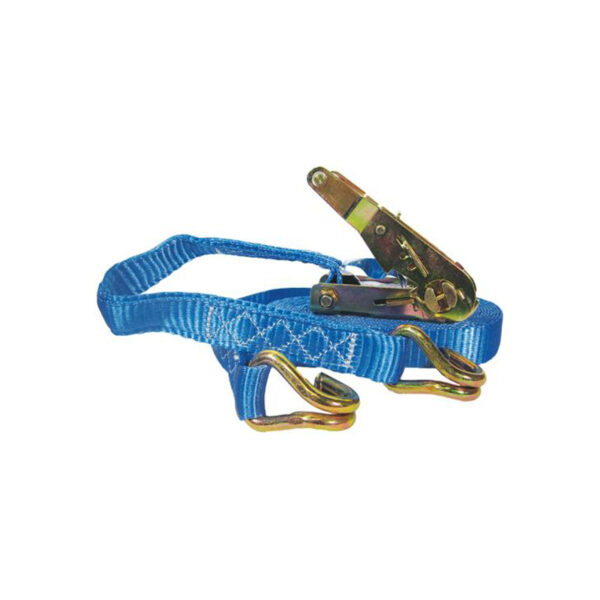 standard 25mm Lashing strap with ratchet and j-hook, 1500 kg / 0,5 + 5,5m item number: 3590000060