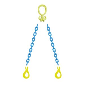 Gunnebo 8 mm, 2-string chain sling set MGD2-BKG