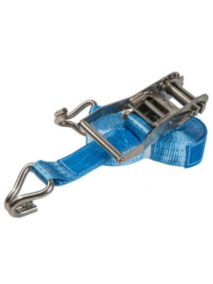 WeDoLifting 35 mm cargo strap with stainless steel ratchet 2000 kg / 9 m. Item number: 3500500044