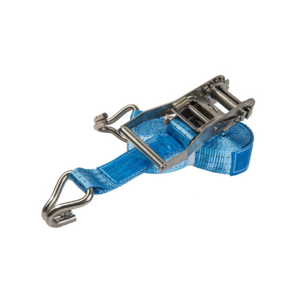 WeDoLifting 35 mm cargo strap with stainless steel ratchet 2000 kg / 9 m. Item number: 3500500044