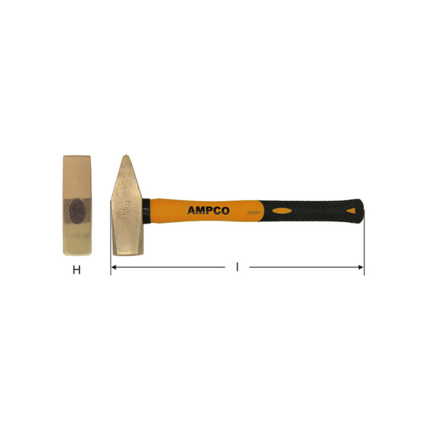 AMPCO Safety Tools Инженеры отбивают молотком BeCu