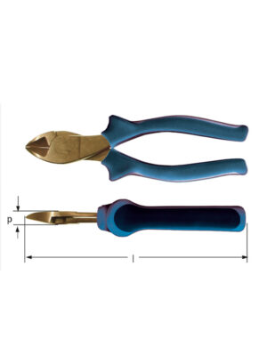 Alicates de corte diagonal DIN5238