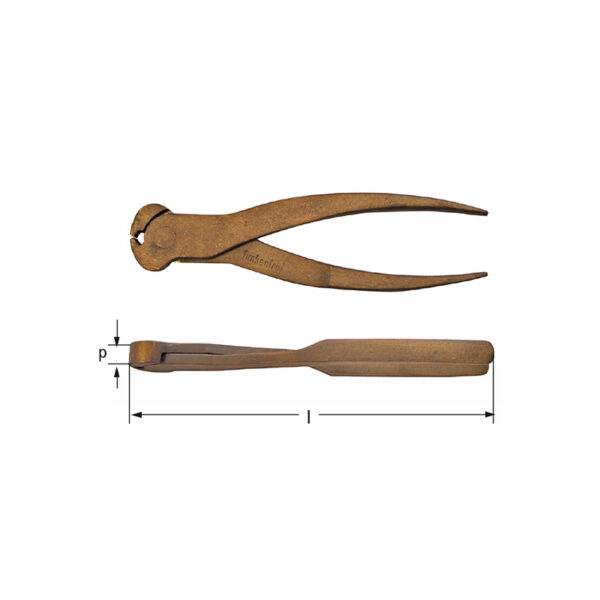 AMPCO Safety Tools Плоскогубцы с режущей головкой BeCu