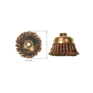 AMPCO Safety Tools KC Brosse à coupe, fil à nœuds