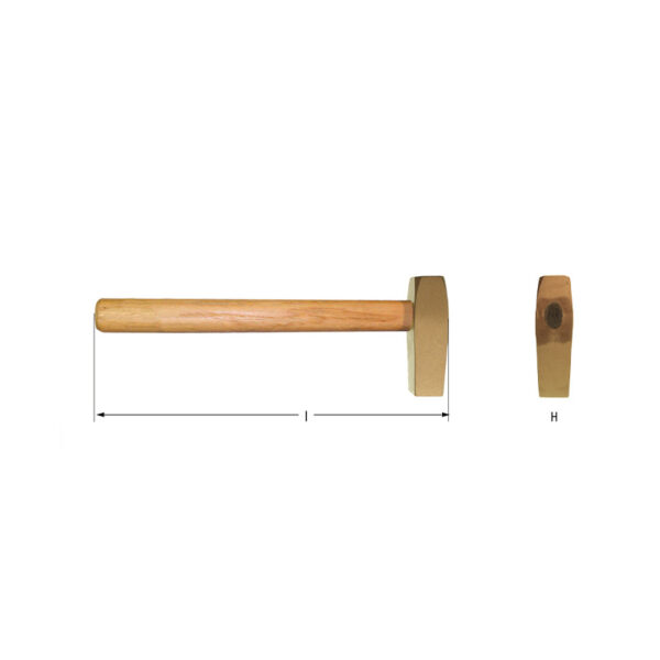 AMPCO Safety Tools Заклепочный молоток BeCu