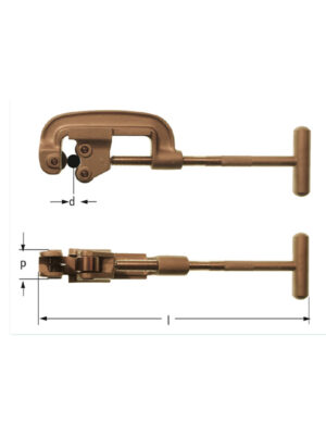 AMPCO Safety Tools Cortatubos BeCu