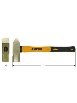 AMPCO Safety Tools Kladivo inženýrů BeCu