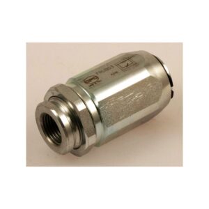 Regulador de caudal unidireccional tipo barril, 38 BSP