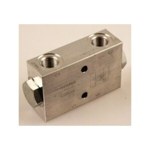 Valvola di ritegno a doppio pilota, 35 LPM, 38 BSP