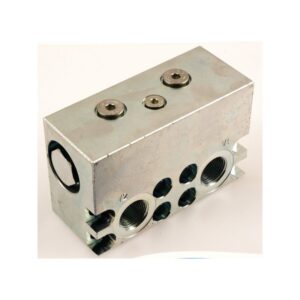 le sur moteur Rexroth série A2FE 28-32, acier zingué collecteur 12 BSP