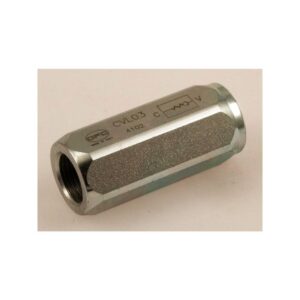 Clapet anti-retour en ligne, 0,5 BAR, 38