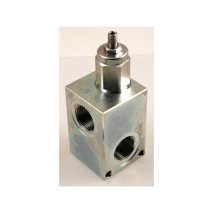 Limiteur de pression, 150 LPM 50-350 BAR, collecteur en acier zingué, 1 BSP
