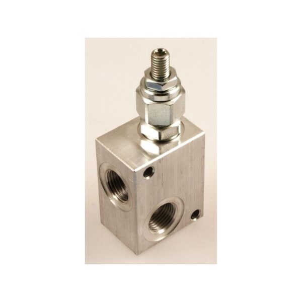 Supapă de suprapresiune, 35 LPM 100-350 BAR, colector din aluminiu, 12 BSP