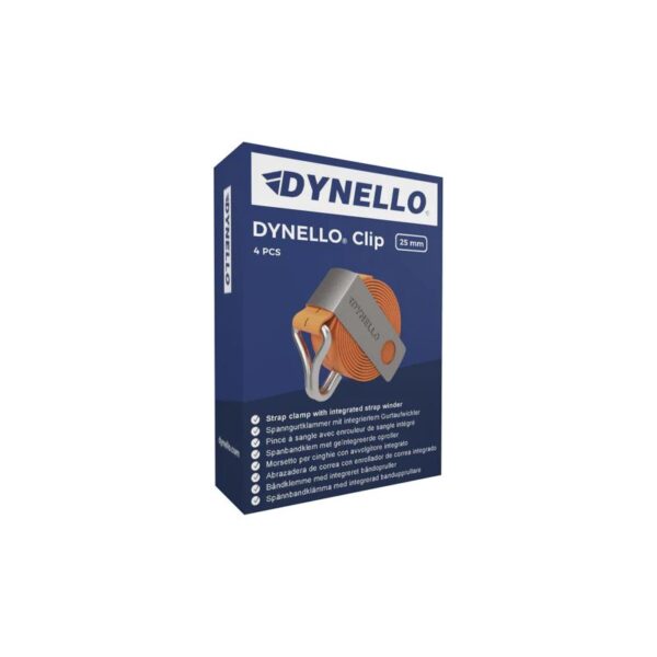 Fyns Kran Udstyr • Dynello clips for 25mm cargo straps • (4pcs.) - Image 4