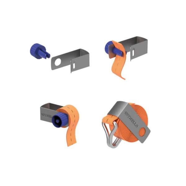 3510000026 Dynello clips for 25mm cargo straps how to picture