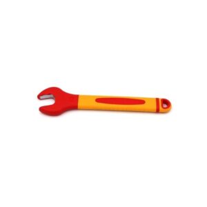 WEDO Chiave a tubo aperto singola isolata VDE 1000V in acciaio Cr-V, ideale per applicazioni elettriche sicure e per uso professionale.