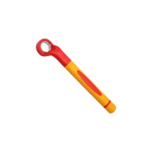 WEDO Chave de caixa isolada VDE 1000V, design offset, aço Cr-V, ideal para electricistas e aplicações de alta tensão.