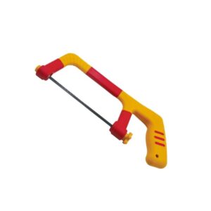 WEDO Seghetto isolato VDE 1000V, acciaio Cr-V da 300 mm, sicuro per gli elettricisti, conforme agli standard IEC60900.