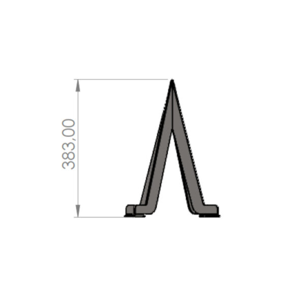 Pincho de acero inoxidable para Modulo big bag estación de descarga