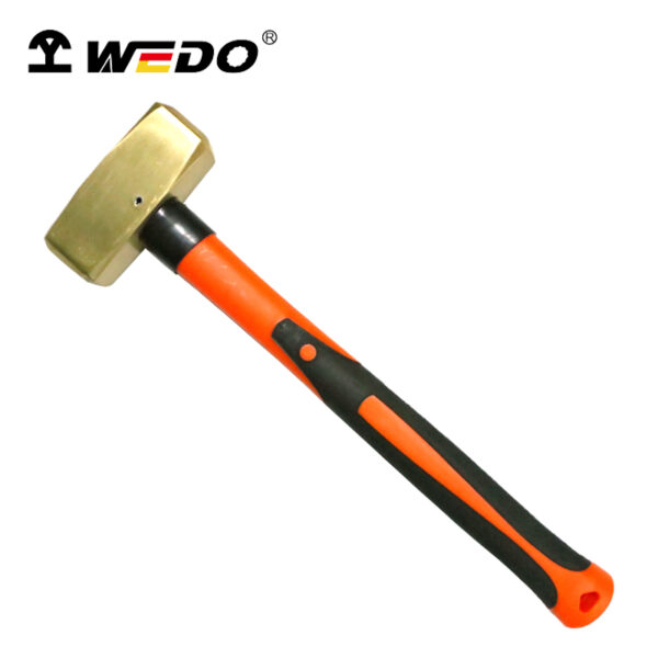 WEDO Pirinç Kızak Çekici: Dayanıklı pirinç kafa, ergonomik fiberglas sap, profesyonel hassas görevler için idealdir.