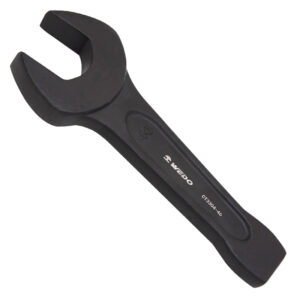 WEDO Çarpıcı Açık Uçlu Anahtar, 40 Krom Çelik, DIN133, profesyonel alet, yüksek tork, dayanıklı, ergonomik tasarım.