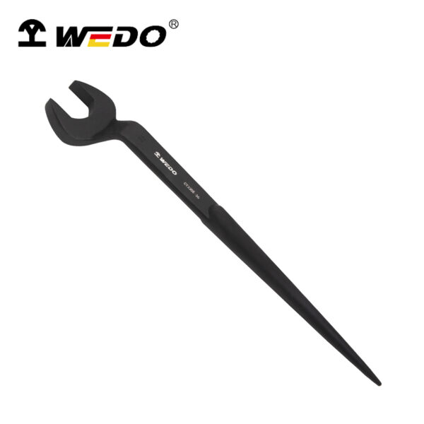 WEDO open end wrench, premium 40 Chrome Steel, durable, precise, ergonomic, ideal for professional construction use.