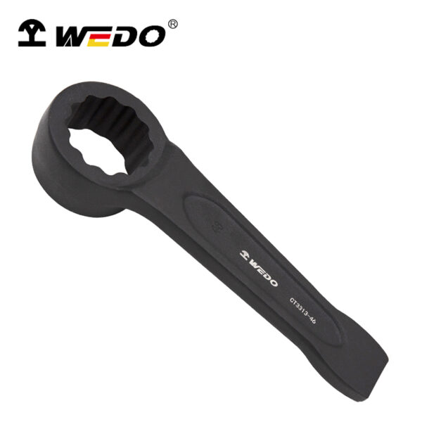WEDO Convex Striking Box Wrench: Premium 40 Chroomstaal, duurzaam, ergonomisch en ideaal voor professionele precisietaken.