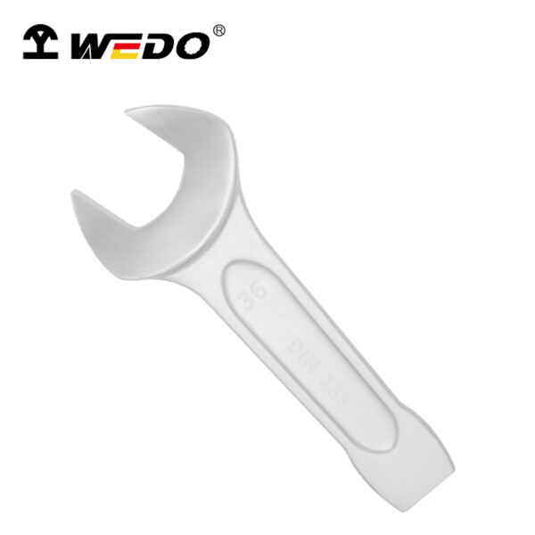 WEDO Striking Open End Wrench: Premium 304 roestvrij staal, corrosiebestendig, duurzaam voor professioneel gebruik.
