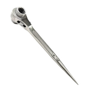 Clé à cliquet WEDO, acier inoxydable 304, résistant à la corrosion, ergonomique, outil professionnel, durable, ingénierie de précision.