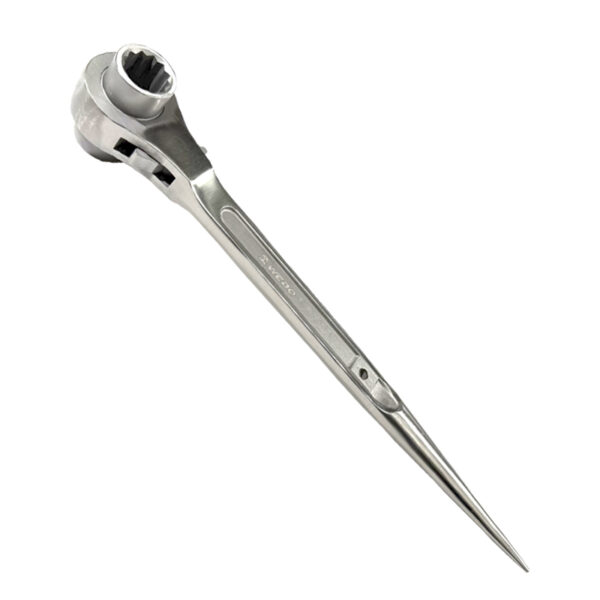 Cheie cu clichet WEDO, oțel inoxidabil 304, rezistent la coroziune, ergonomic, instrument profesional, durabil, inginerie de precizie.