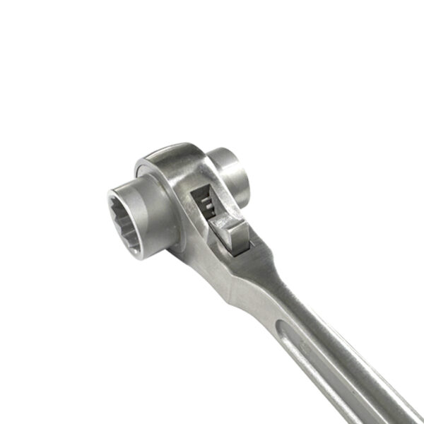 Cheie cu clichet WEDO: Oțel inoxidabil 304 durabil, mâner ergonomic, ideal pentru aplicații profesionale precise.