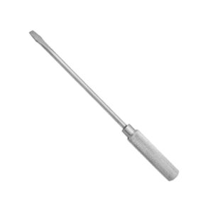 Aparafusadora ranhurada WEDO, cabeça plana, aço inoxidável 304, punho ergonómico, resistente à corrosão, ferramenta profissional.