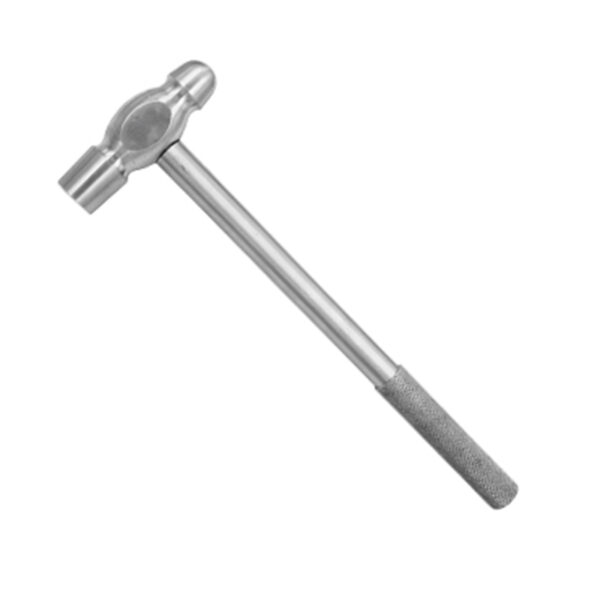 WEDO Ball Pein Hammer valmistettu kestävästä 304 ruostumattomasta teräksestä, mikä takaa korroosionkestävyyden ja pitkäkestoisen suorituskyvyn.
