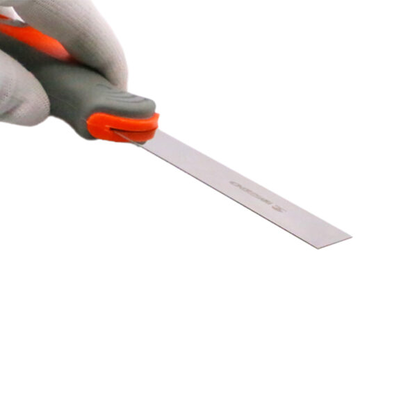 WEDO Putty Knife: Kestävä 304 ruostumaton teräs, ergonominen kahva, ihanteellinen sujuvaan levitykseen ja poistotehtäviin.