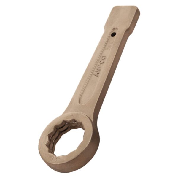 Safewrench por AMPCO Safety Tools. Chave de caixa de impacto, chave de anel, métrica, Beryllium Cooper
