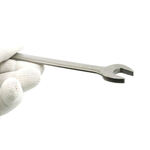 WEDO Titanium Double Open End Wrench tilbyder letvægts holdbarhed og præcision til professionelle industrielle opgaver.