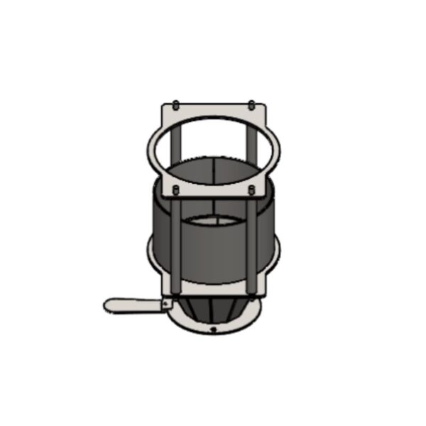 Vidbag Válvula dosificadora y embudo para Modulo big bag estación de descarga de acero inoxidable