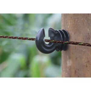 Filo elastico marrone per recinzione elettrica da 2,5 mm