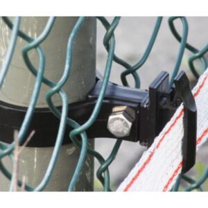 Koltec isolante sintetico per nastro elettrico 48 mm palo di recinzione rotondo